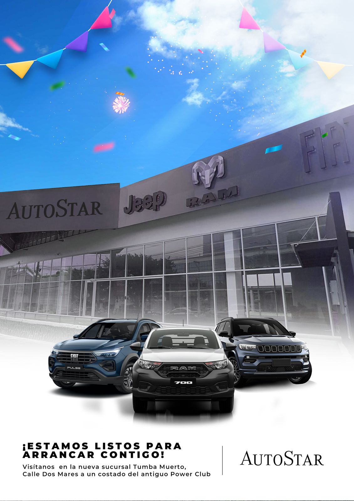 AutoStar inaugura su nuevo showroom en Tumba Muerto